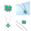 Unique Four Leaf Clover Pendant Necklace Tokyo Avenger Cosplay Decor Gift For Girl