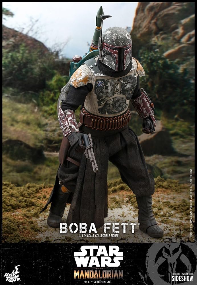 TV Masterpiece The Mandalorian Boba Fett Scale Figure Green 1/6