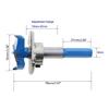 35mm Concealed Hinge Boring Jig Forstner Drill Guide Locator DIY Cabinet Hinge