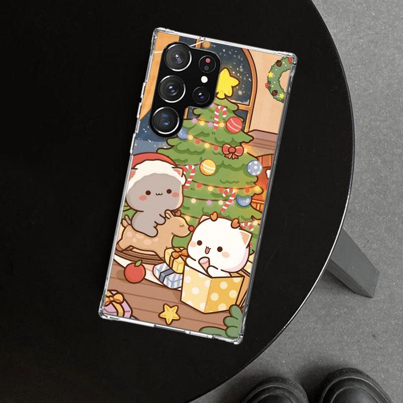 Bubu Dudu Kreslený Roztomilý Kryt na Telefon pro Samsung Galaxy S26 S25 Edge S24 S23 Ultra S22 Plus S21 FE S20 + Umělecký Personalizovaný Funda
