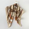 New Spring and Summer Twill Printed Silk Scarf for Women High-end Design  Square Scarf  Fashionable Sunscreen  Headscarf