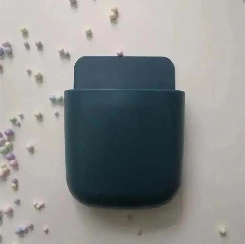 Creative Remote Control Storage Box Hole Free Household Goods Living Room Bedroom Mobile Phone Shelf Remote Control Storage Rack