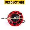 Dual Tone Electric Air Train Horn Loud Sound 12V 115Db For Truck Car Motorcycle