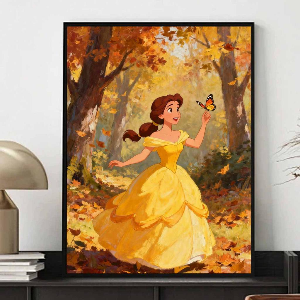 Diamond Painting Set Disney Full Diamond 5D Belle Beauty and Beast Diamond Art Home Decoration Creative Handicrafts