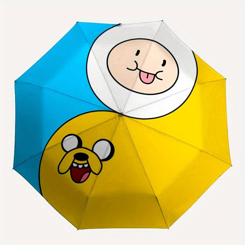 

1pc Cute Yin Yang Automatic Umbrella 8-Bone Design Compact Gear for Outdoor Travel, Perfect Holiday Gift yy250827007