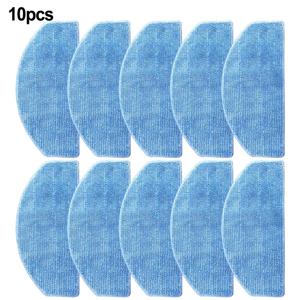 Strong Water Absorption and Decontamination 5PCS Cleaning Mop Cloths Replacement For Laresar Evol 3 Robot Vacuum Cleaner