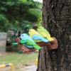 1 Piece of Colorful Bird Tree Hanging, Simulated Bird, Wall Decoration, Interesting and Innovative Bird Statues for Home Wall De