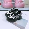 Autumn and Winter New Fashion Children's Shoes Fleece Thermal Casual Shoes Girl Flashing Light Classmate