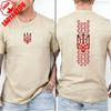 Ukraine Shirt Unisex Ukraine Flag Shirt Symbol Tryzub Ukrainian Patriotic Shirt Summer Camisetas Nostalgia Street Fashion Tops