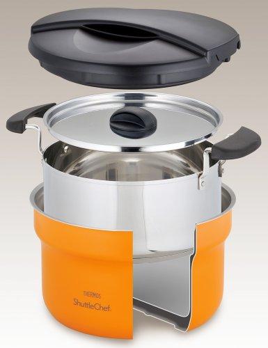 THERMOS Shuttle Chef Vacuum Insulated Cooker 2.8L Apricot KBF-3000 APR
