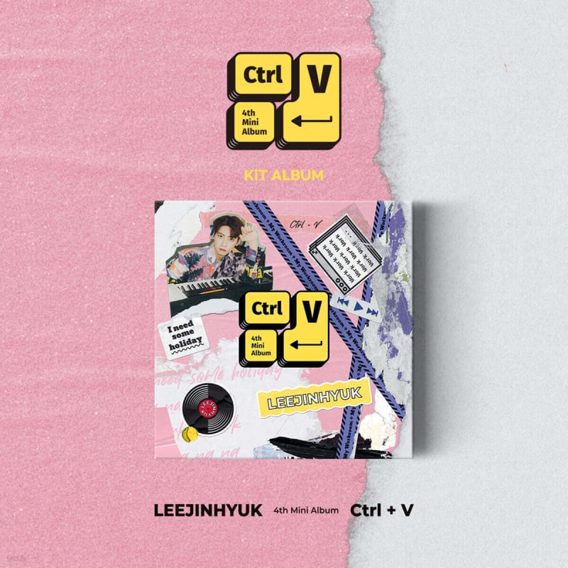

Lee Jin Hyuk - 4th Mini Album: Ctrl+V [Kit Album]