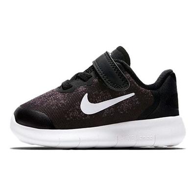 Zapatillas de Running de Caña Baja Free RN Zapatilla de Bebé Negro 904257-002