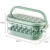 Ice Cubes Hockey Silicone Mold With Storage Box Quick Demoulding Ice Maker DIY Ice Drinking Tool
