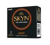 Skyn Large Non-Latex Condoms, 3-Pack