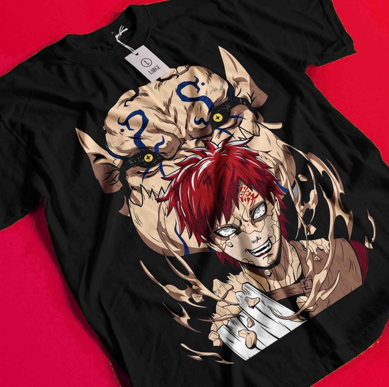 Рубашка Гаара Футболка Наруто Футболка Рок Ли Мадара Какаши Итачи Темари Саске BB1613 3XL