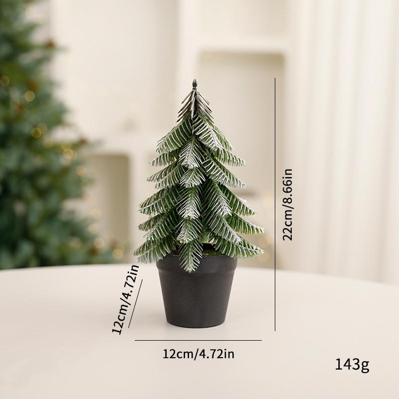 

Abies Procera Rehder Christmas Tree Miniature Decor With Pe Material For Festive Holiday Display S