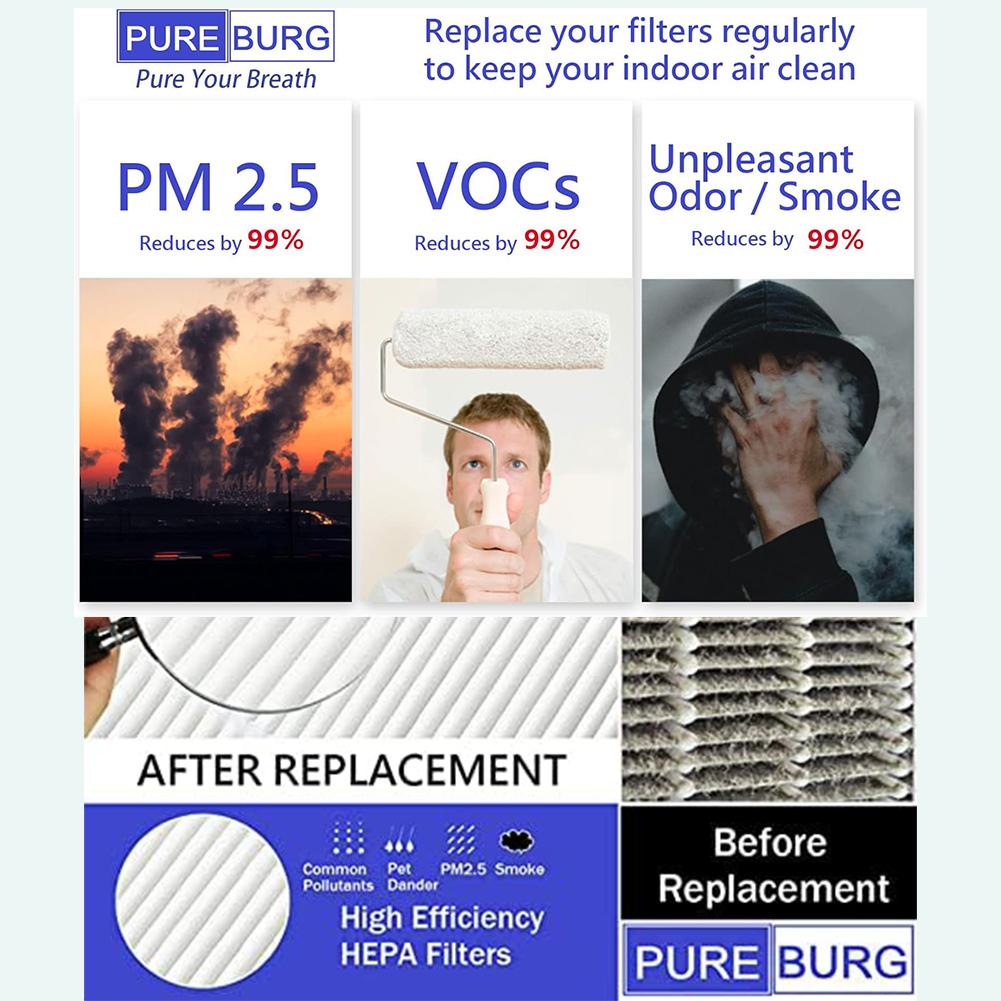 Air Purifier HEPA Replacement Filter Air Purifier Filter for Xiaomi Air Purifier Mi 2S 2C 2H Pro 3C 3H