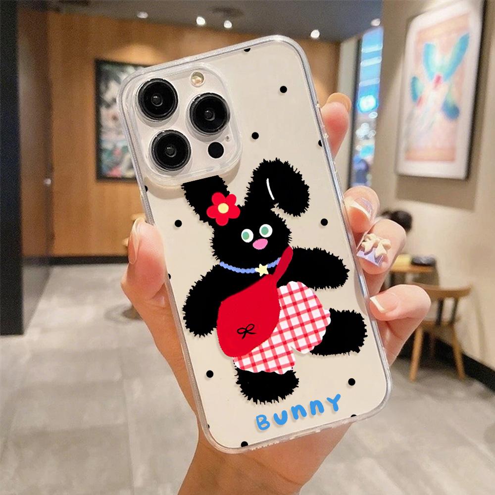 

Bunny case for iPhone 11 12 13 iPhone 13 14 15 Pro 15 16 Pro Max Samsung A15 A16 A25 A26 A55 A56 S25 S24 S22 S23 Samsung A15 5G чистый