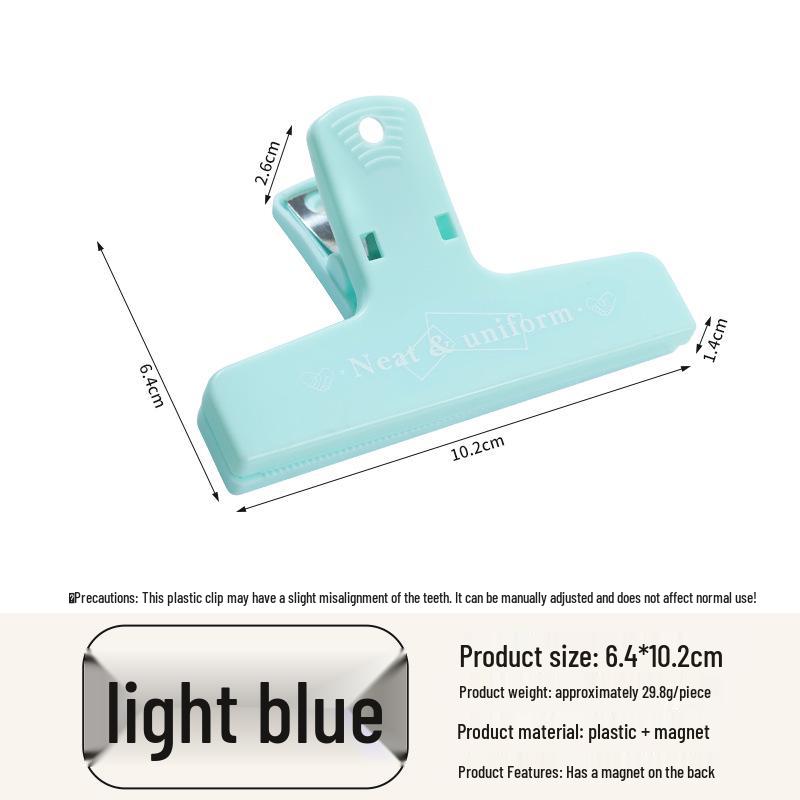 Creative Multifunctional Strong Magnetic Binder Clips for Stationery and File Fastening