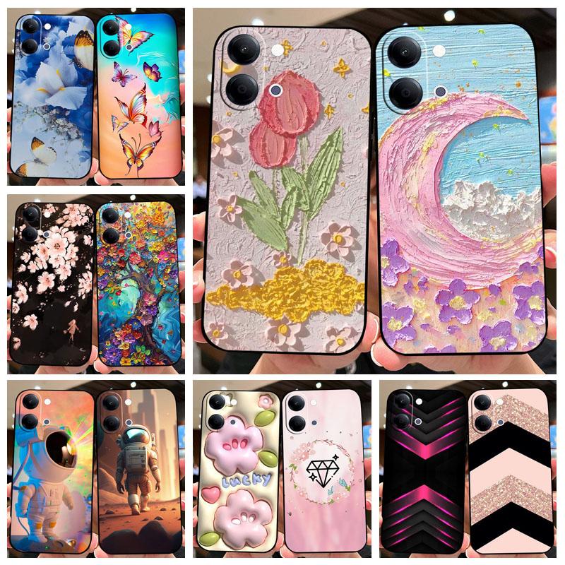Silicone Case For VIVO Y05 Y11D Y21 4G 2026 Cover Lovely Soft Silicone TPU Phone Shell Funda For VIVOY05 Y 21 Shockproof Bumper