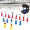 280Pcs Ring Lugs Rolled Terminals Assorted Kit Assorted Female Male Crimp Spade Terminals Male Female Insulated Terminals