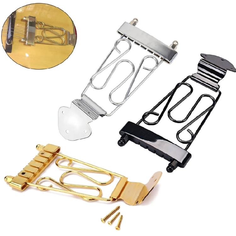Precisions Engineered Semi Hollow Guitar Bridge Suitable for Electric Guitars Enhanced Durability and String Protection
