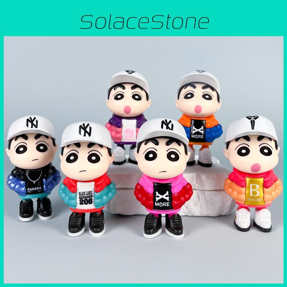 Trendy Wear Clothes Crayon Shin Chan Action Figures Model Toy Doll Decoration