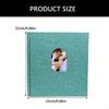 62KD Arch Design Photo Album With 40 Pockets Thick Cardboards Pages Writing Space
