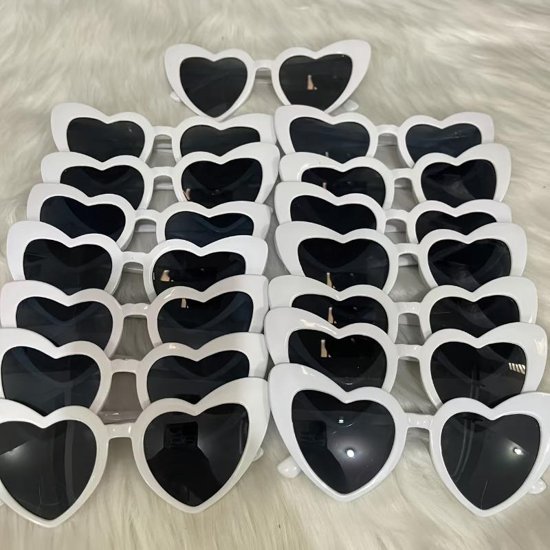 15pcs Heart Shaped Glasses Perfect for Bachelorette Parties Weddings Birthdays And More Ideal Gift for Couples And Friends