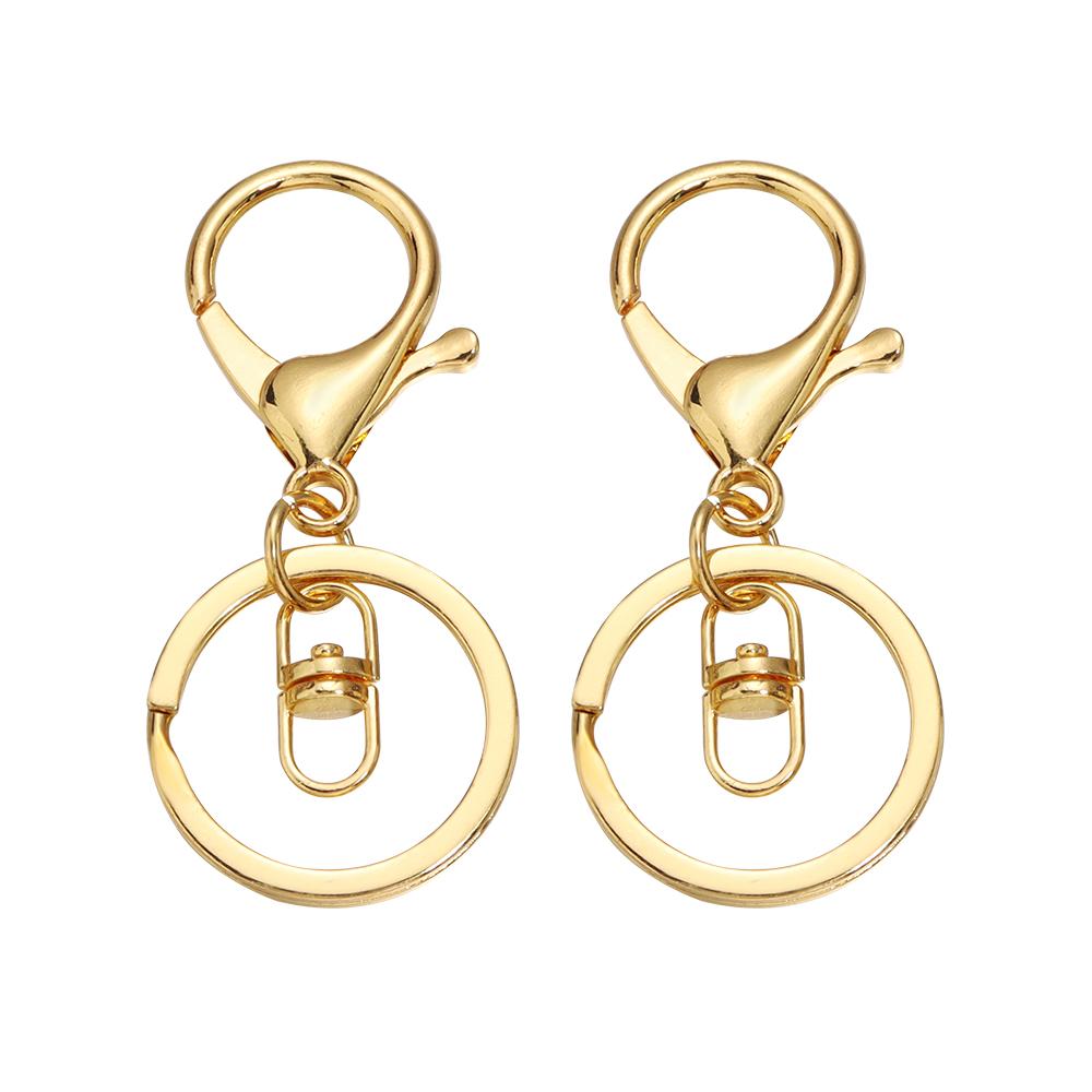 5pcs/bag Lobster Clasp Key Hook Keyrings Fashion Trend Key Chain For Bag Charm Keychains Accessories Gifts DIY Jewelry Making