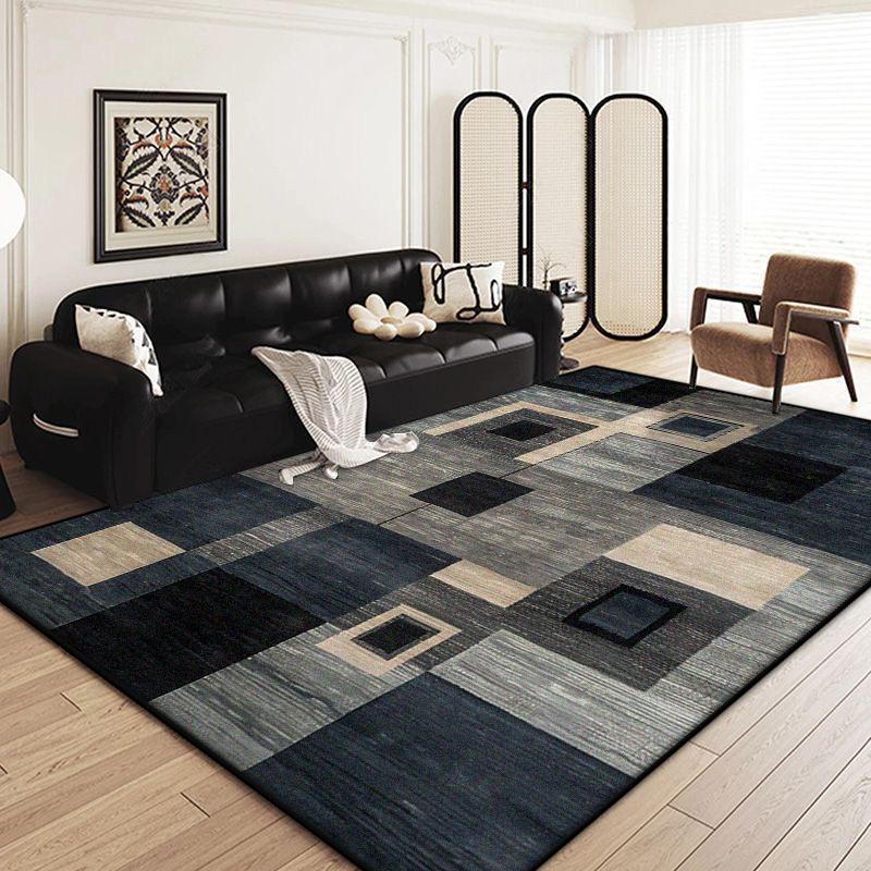 

Современные простые геометрические ковры для украшения гостиной дома, большие мягкие ковры для отдыха для спальни, моющийся противоскользящий коврик для пола 60*90cm