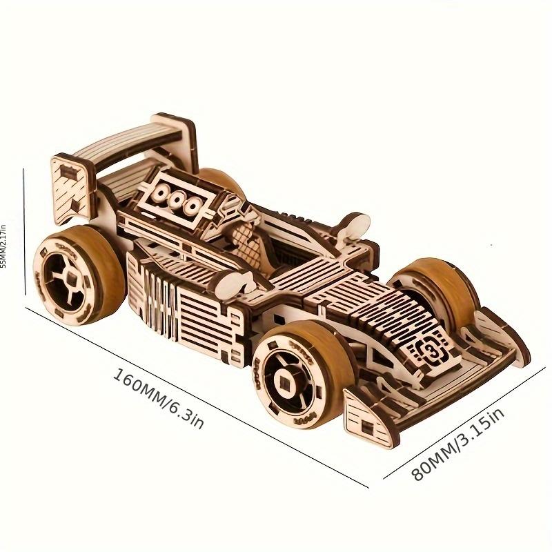 3D Puzzle DIY Wooden Classic Racing Model Adult Birthday Halloween Gift