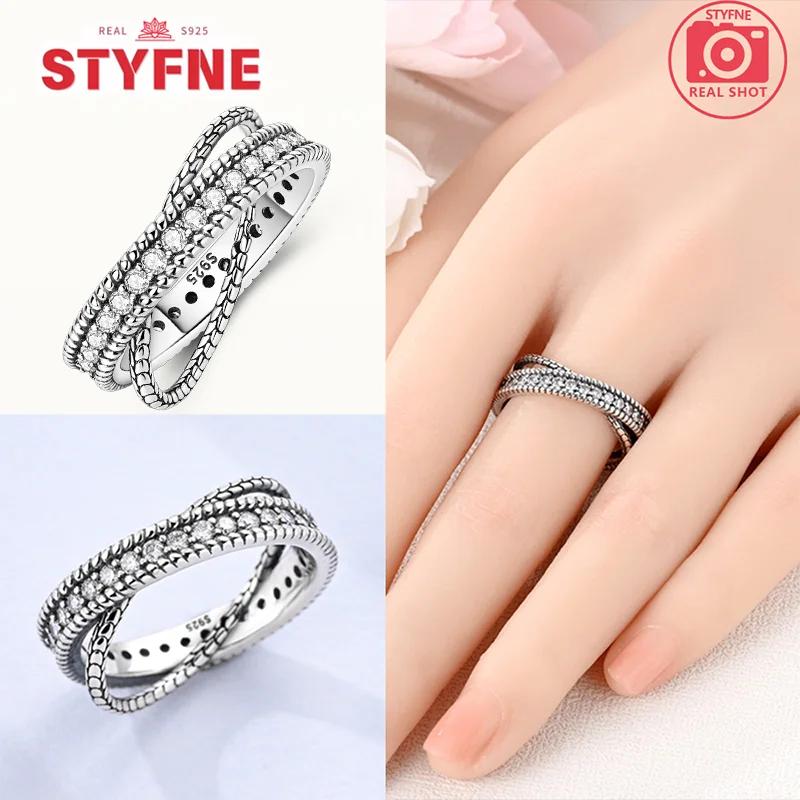 

2025 Серебро 925 Сверкающие Синие Лотосы Кольца Бесконечная Любовь Принцессы Рога Желаний Оригинальное Винтажное Кольцо для Женщин Изысканное Ювелирное Изделие Подарок 6