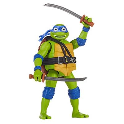 Teenage Mutant Ninja Turtles Playmates Toys Teenage Mutant Ninja Turtles Mutant Mayhem 5.5-inch Leonardo Deluxe Ninja Shout Figure