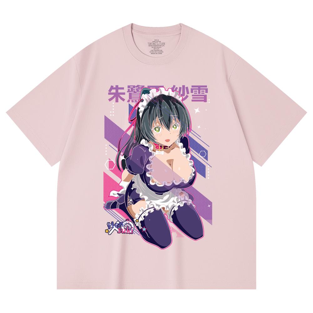 T-shirt Unisex Pesante 100% Cotone 230 g/m² Stampa Sayuki Hensuki V1