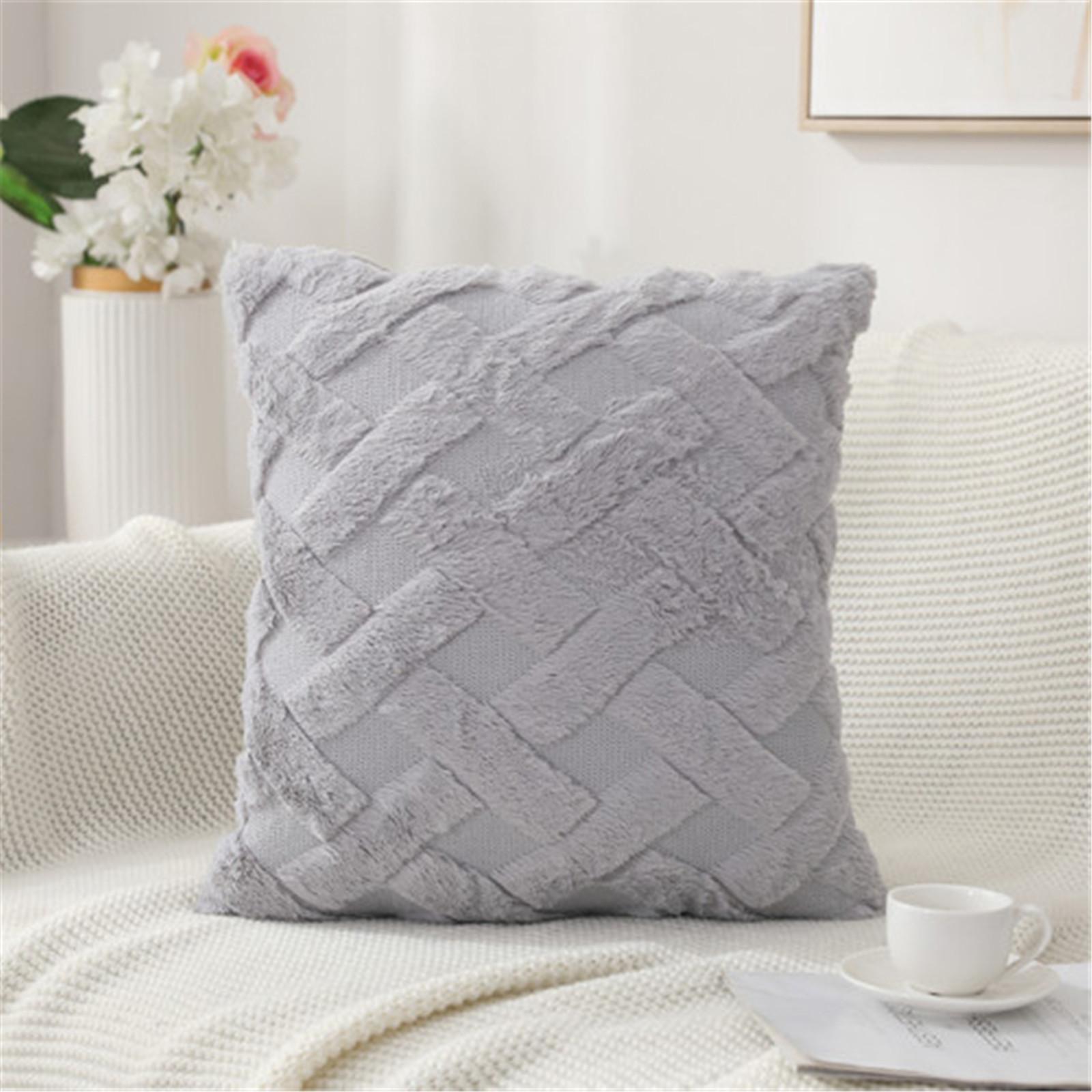 

(СУ)Подушка об ємна плюшева тумбочка 45*45см GY сірий колір