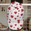 Valentine'S Day Heart Pattern Print Classic Baseball Cap Lightweight Adjustable Duckbill Hat Button Closure Woven Ideal