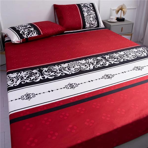 Waterproof Mattress Topper Bed Protector Cover Deep Pocket Bed Fitted Sheet Breathable Smooth Mattress 9 Colors Multi Sizes With 2 Pillowcases