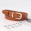 Stylish Womens Vintage Pu Belt For Summer Casual Wear With Alloy Buckles