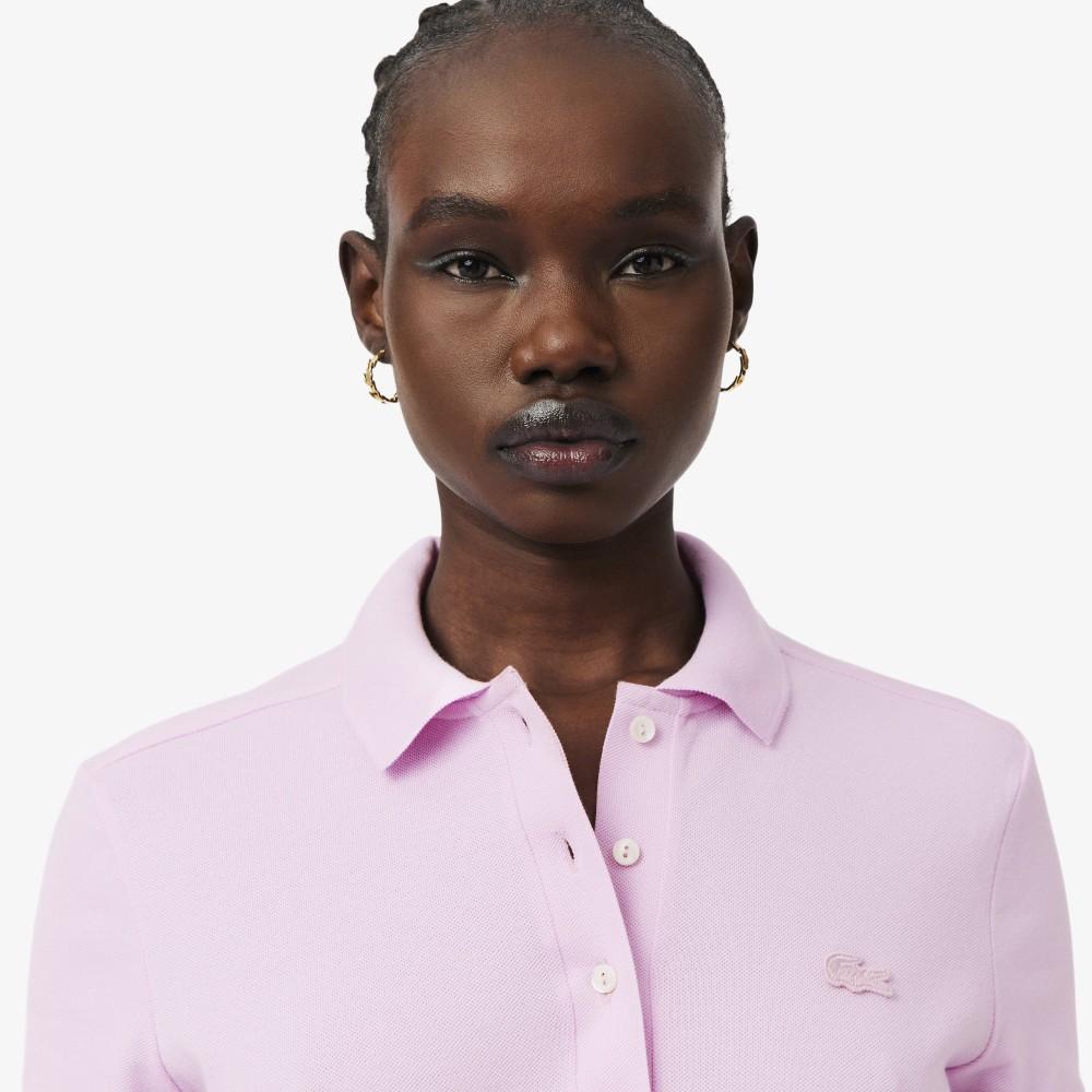 Lacoste Women's Slim Fit Minipiqué Polo Shirt PF5462-56GZ4H
