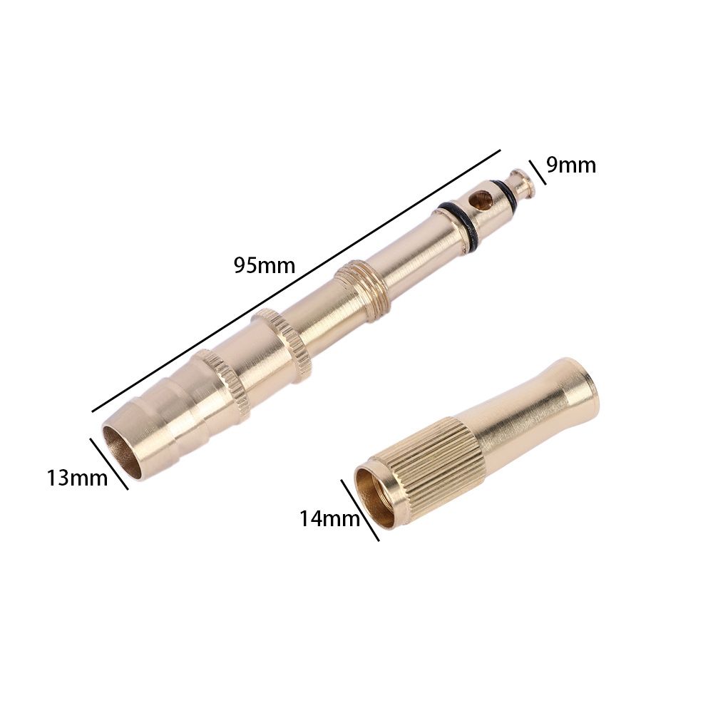 Universelle Autowasch-Bewässerungsschlauch-Lanze Sprühschlauch-Düse Gartengerät Gerade Kupfer