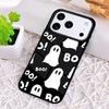 BOO Halloween Ghosts Phone Case for iPhone 17 Air 16 15 11 12 14 13 Pro Max Shockproof Cover