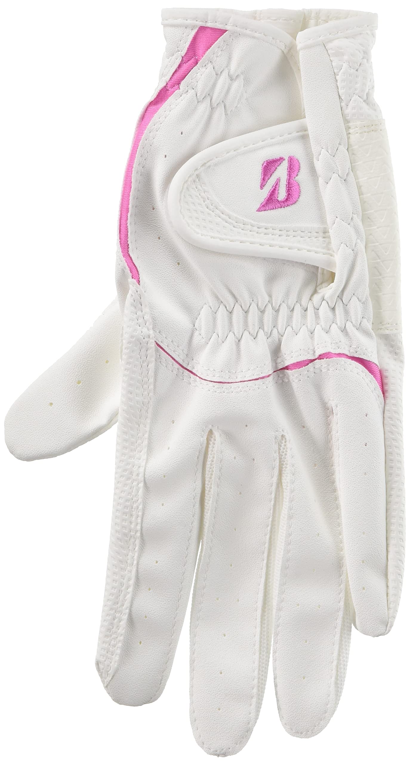 

BRIDGESTONE Golf Glove FIT LADY GLG28L Left Hand White x Pink 18cm Women s
