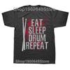 Drummer TShirt DRUM Drumsticks Drumming Musician Shirt Gift TShirt New Arrival Men Top TShirts Outdoor T Shirt Cotton