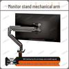 Suporte de Monitor de Braço Mecânico de Tela Dupla com Montagem Cantilever Rotativa e Elevatória