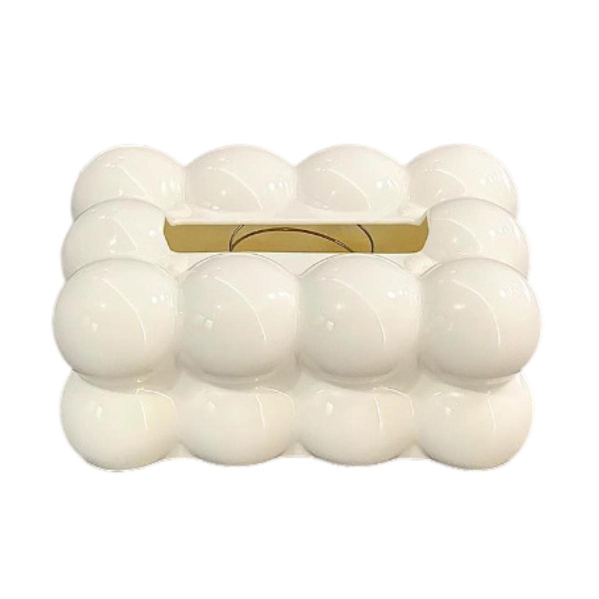 

Коробка для салфеток для кухни, держатель для салфеток большой емкости, креативная форма, дизайн в виде облака, органайзер для бумаги, настольное украшение белый