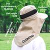 Outdoor Fisherman Hat Wide Brim Bucket Hat Mosquito Hat With Mesh Repellent Insect Bee Protection Men Sunscreen Fishing Cap