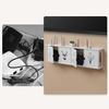 Scaffale da Parete Creativo Senza Foratura Scatola Porta Router Wifi Wireless Grande Staffa da Parete per Prese Organizer per Cavi