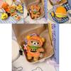 Halloween Rilakkuma Penguin Pumpkin Plush Toy With Bat Wings For Kids Room Decor