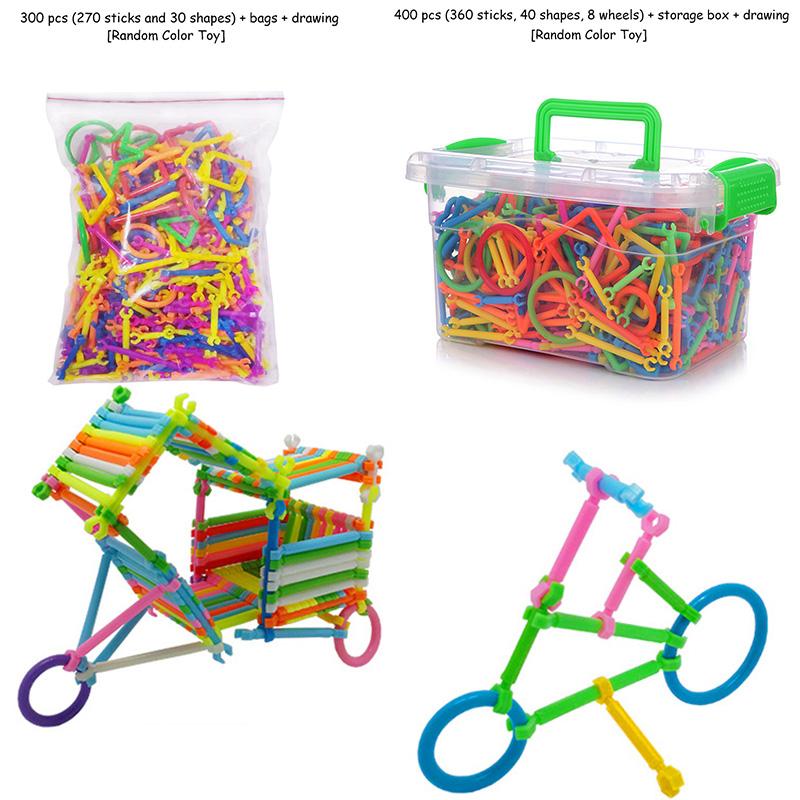 Kids Shape Geometric Building Blocks Assembled Puzzle Toys Teaching Gifts Aids